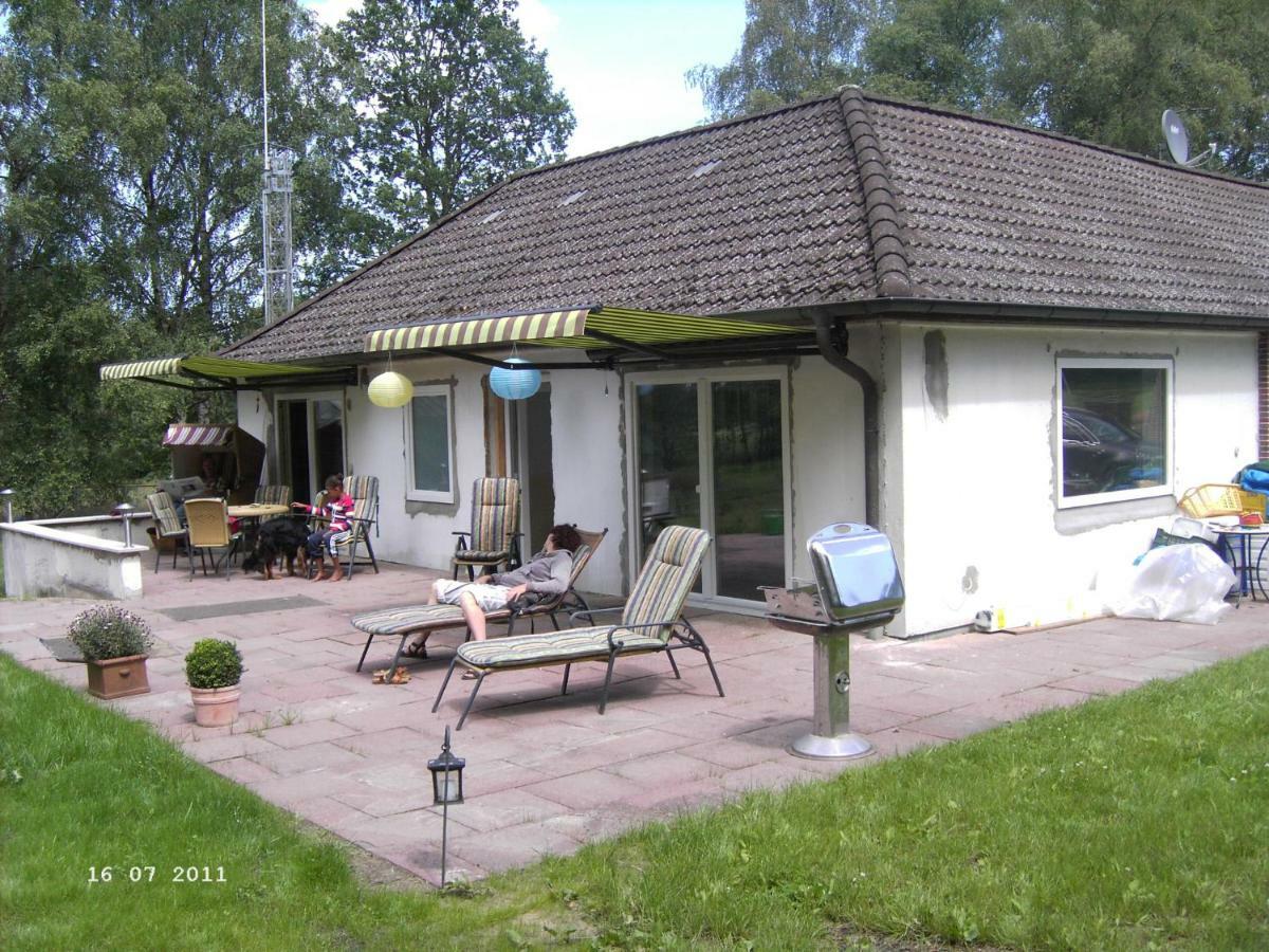 Ferienhaus Huus Ton Witten Barg Undeloh Esterno foto